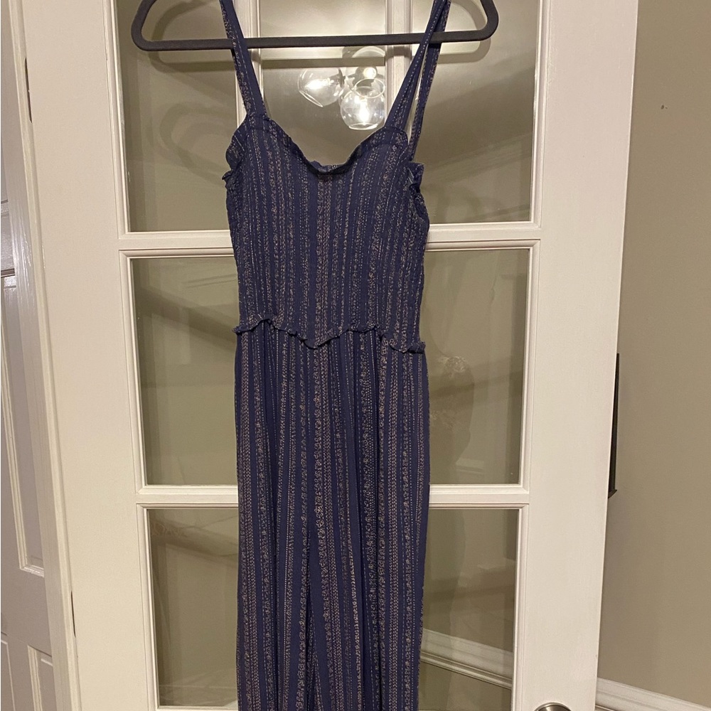 Sadie & Sage blue jumpsuit. Sz s
